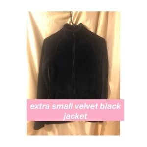 Velvet Black Coat
